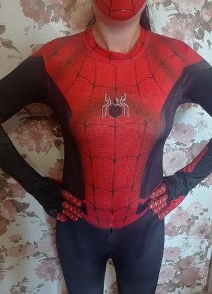 Карнавальный костюм человек паук аниматор до 165 см3 фото