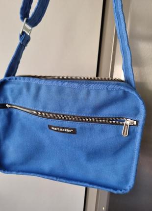 Сумка кросс-боди, брендовая сумка marimekko,5 фото