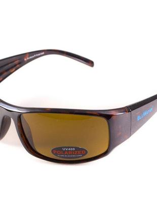 Окуляри bluwater florida-1 polarized (коричневі)