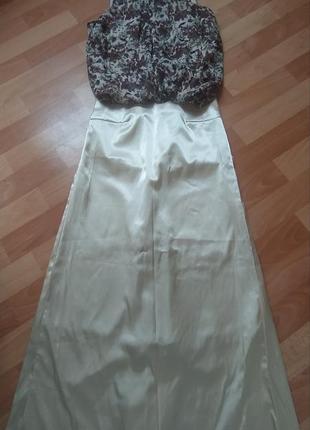Элегантная юбка макси датского модного бренда kaffe1 фото