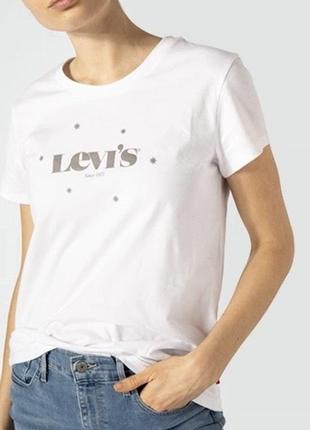 Levi’s женская фирменная футболка оригинал р. xs2 фото