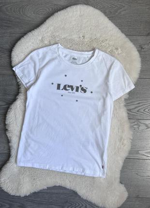 Levi’s женская фирменная футболка оригинал р. xs4 фото
