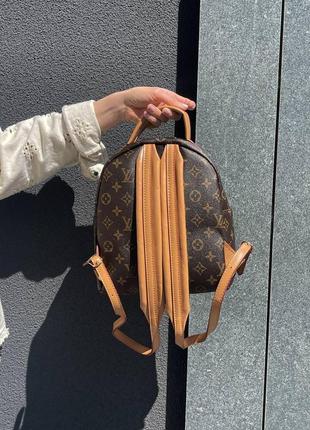 Женский рюкзак louis vuitton palm springs backpack brown портфель луи вуитон4 фото