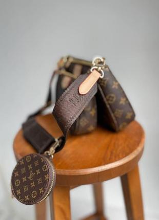 Сумка женская lv луи витон через плече, клатч louis vuitton 3 в 1 клвкс4 фото