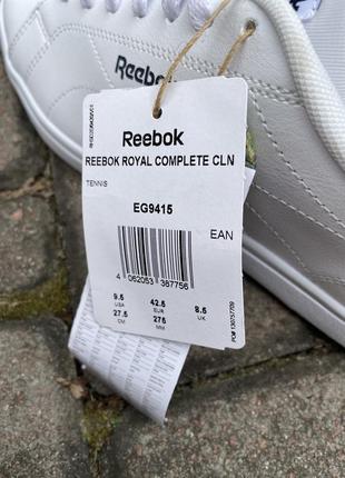 Reebok royal complete cln кросівки/кеди/adidas/nike/puma/ellesse/lacoste 6