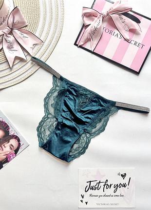 Трусики victoria’s secret стрази камни труси білизна вікторія сікрет белье виктория сикрет