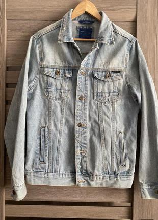 Брендова джинсовка джинсова куртка колекція zara 19754 фото