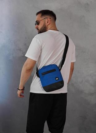 Борсетка в стиле пума puma мужская качественная сумка через плечо мессенджер