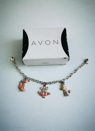 Детский винтажный браслет с фигурками avon5 фото