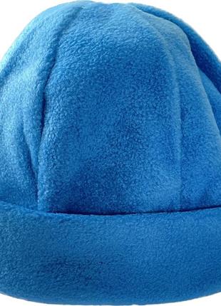 Флісова шапка в jago 54-59см блакитна4 фото