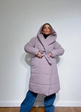 Женские теплые объемные куртки 🔵4 фото