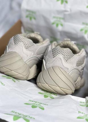 Кроссовки adidas yeezy 500 blush (утепленные)9 фото