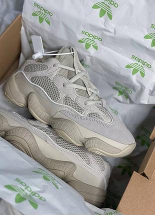 Кроссовки adidas yeezy 500 blush (утепленные)7 фото