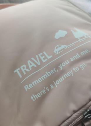 Водонепроницаемая сумка для средств по уходу с крючком "travel to go"6 фото
