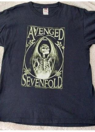 Готична неформальна альт гот панк футболка мерч avenged sevenfold