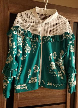 Miss miss стильна кофта бомбер