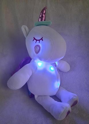 Игрушка со светом на ночь / ночник, мягкая игрушка2 фото