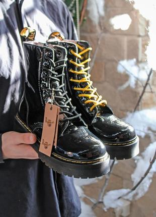 Распродажа dr.martens❣️шикарные лакированные ботинки мартинсы2 фото