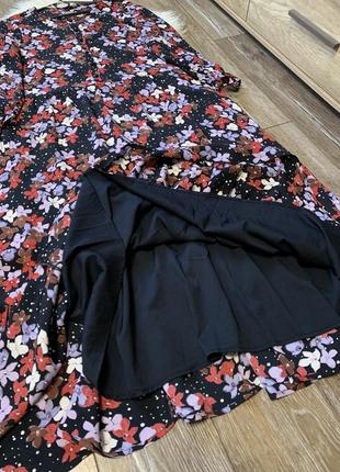 Шикарне плаття у квітковий принт vero moda6 фото