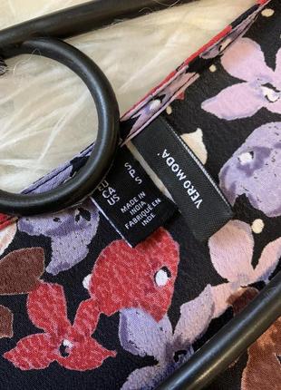 Шикарне плаття у квітковий принт vero moda3 фото
