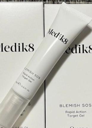 Точковий гель проти прищів -  medik8 blemish sos - rapid action target ge