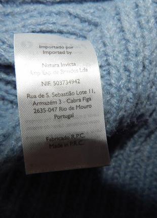 Кофта -свитер фирменная женская oversize natura (s/m) р. 46-50 004жк (в указанном размере, только 1 шт)3 фото