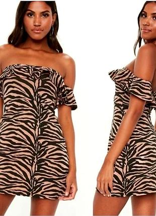 Стильное трендовое платье в размере 10 от бренда missguided