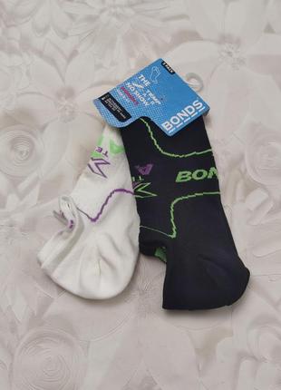 Носки спортивные bonds x-temp air no show, 2шт австралия