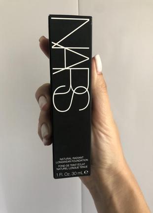 Стійкий тональний крем nars natural radiant longwear foundation оригінал2 фото