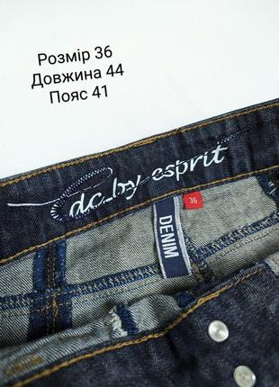 Винтажная, джинсовая юбка esprit edc. y2k. denim7 фото