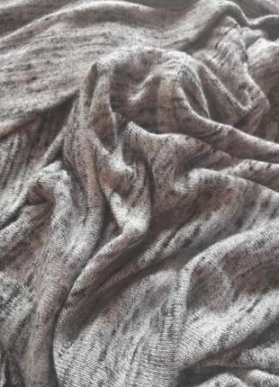 Стильное серое вязаное платье amadi10 фото