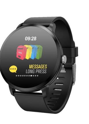 Smart watch часы v11, фитнес часы с ips дисплеем, тонометр, пульсометр, шагомер6 фото