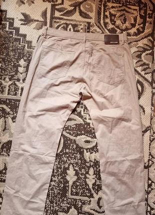 Брендовые фирменные немецкие хлопковые стрейчевые брюки джинсы pierre cardin,оригинал, размер 38.