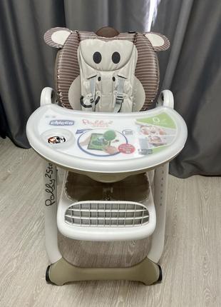 Стільчик для годування chicco polly 2 seat2 фото