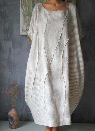 Goose isiana платье летнее с карманами оверсайз italy1 фото