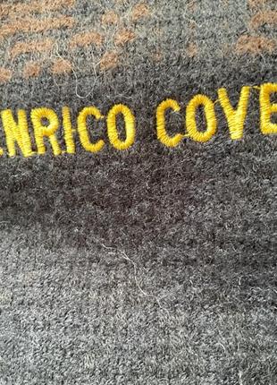 Приемный теплый фирменный шарфbrend enrico coveri3 фото