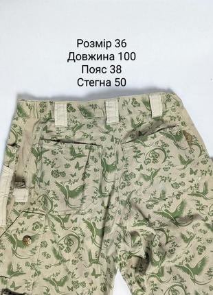 Винтажные, женские, карго брюки. workpants от garden girl9 фото