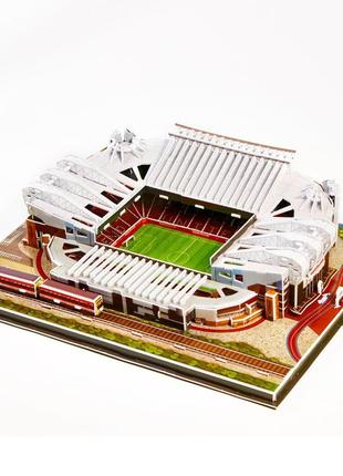 Стадіон манчестер юнайтед. величезні 3d пазли "old trafford" тривимірний конструктор-головоломка.