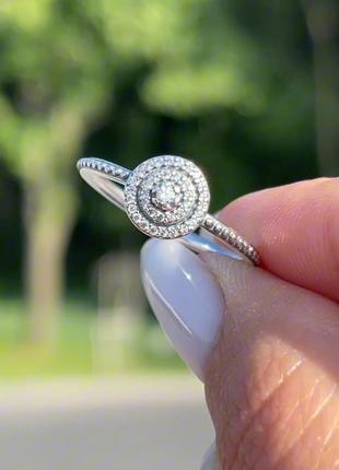 Серебряное кольцо pandora