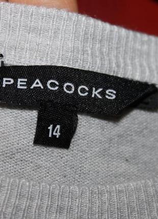 Новый очень красивый серый свитер, кофта, размер 14, наш 50-52 от peacocks2 фото