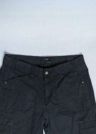 Винтажные, женские брюки клеш с накладными карманами y2k6 фото