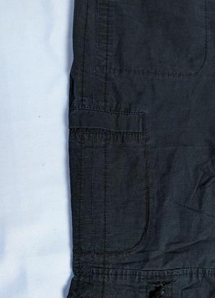 Винтажные, женские брюки клеш с накладными карманами y2k4 фото