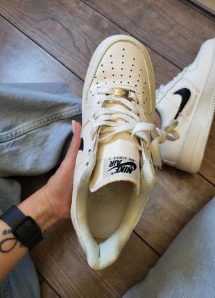 Женские кроссовки молочные nike air force 1 milk4 фото