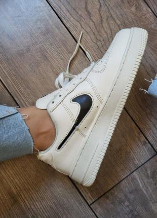 Женские кроссовки молочные nike air force 1 milk5 фото