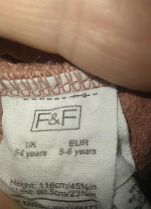 Теплое платье туника бренда f&amp;f 4