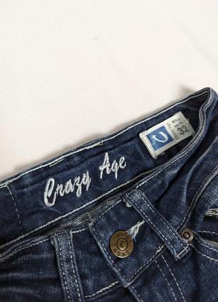Винтажные, женские y2k джинсы crazy age, клеш, с вышивкой, trible6 фото