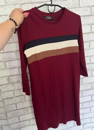 Сукня в рубчик,плаття в рубчик, сукня bershka, плаття bershka, плаття облягаюче