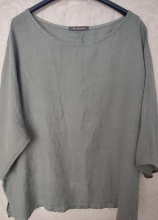 Трендова блуза 100% льон all milano