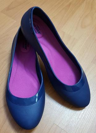 Кроксы балетки crocs 37р.24см