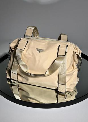 Сумка prada sport lite beige1 фото